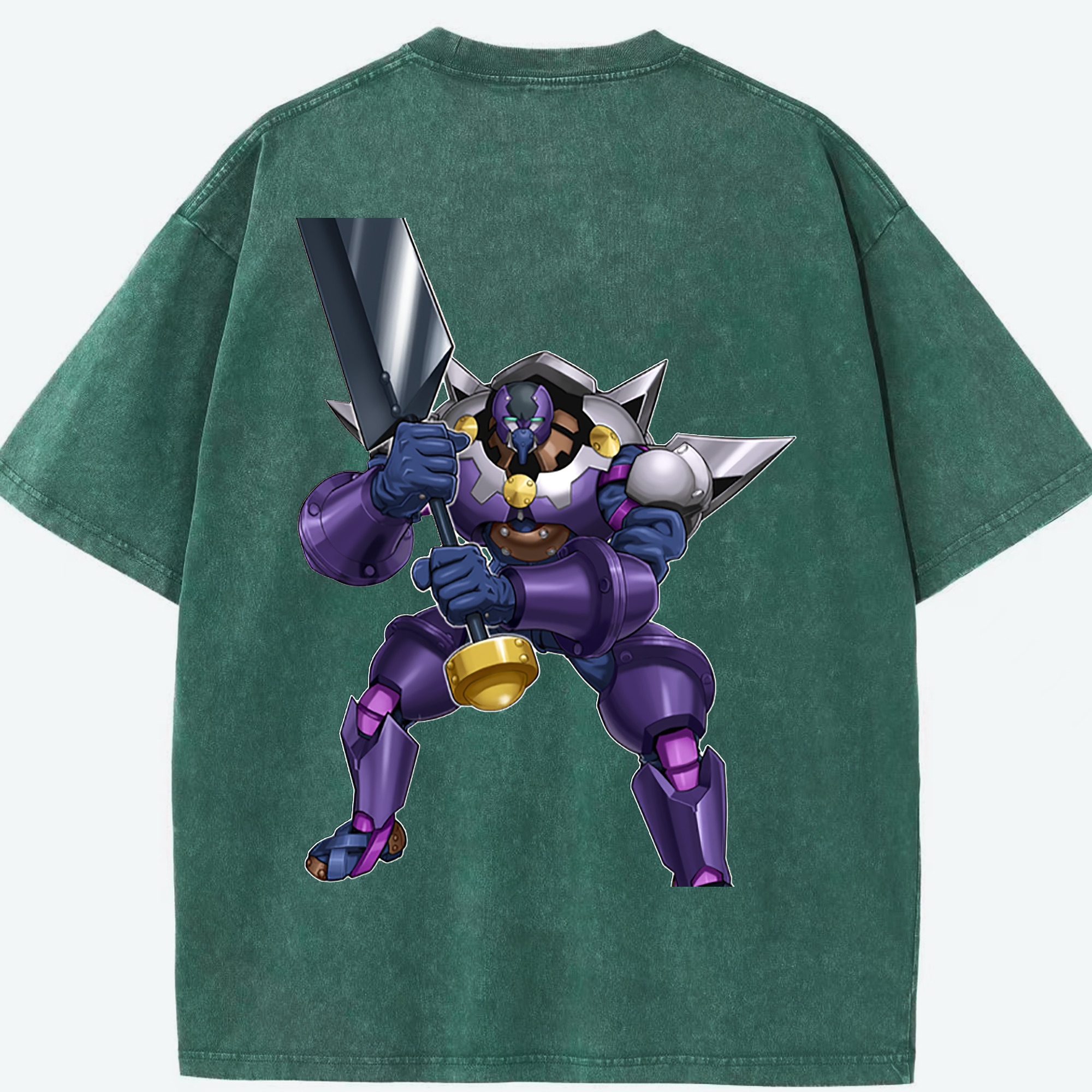 （画像用） 遊☆戯☆王 Yu-Gi-Oh! 綿100% ヴィンテージ風 半袖Tシャツ（背面プリント）